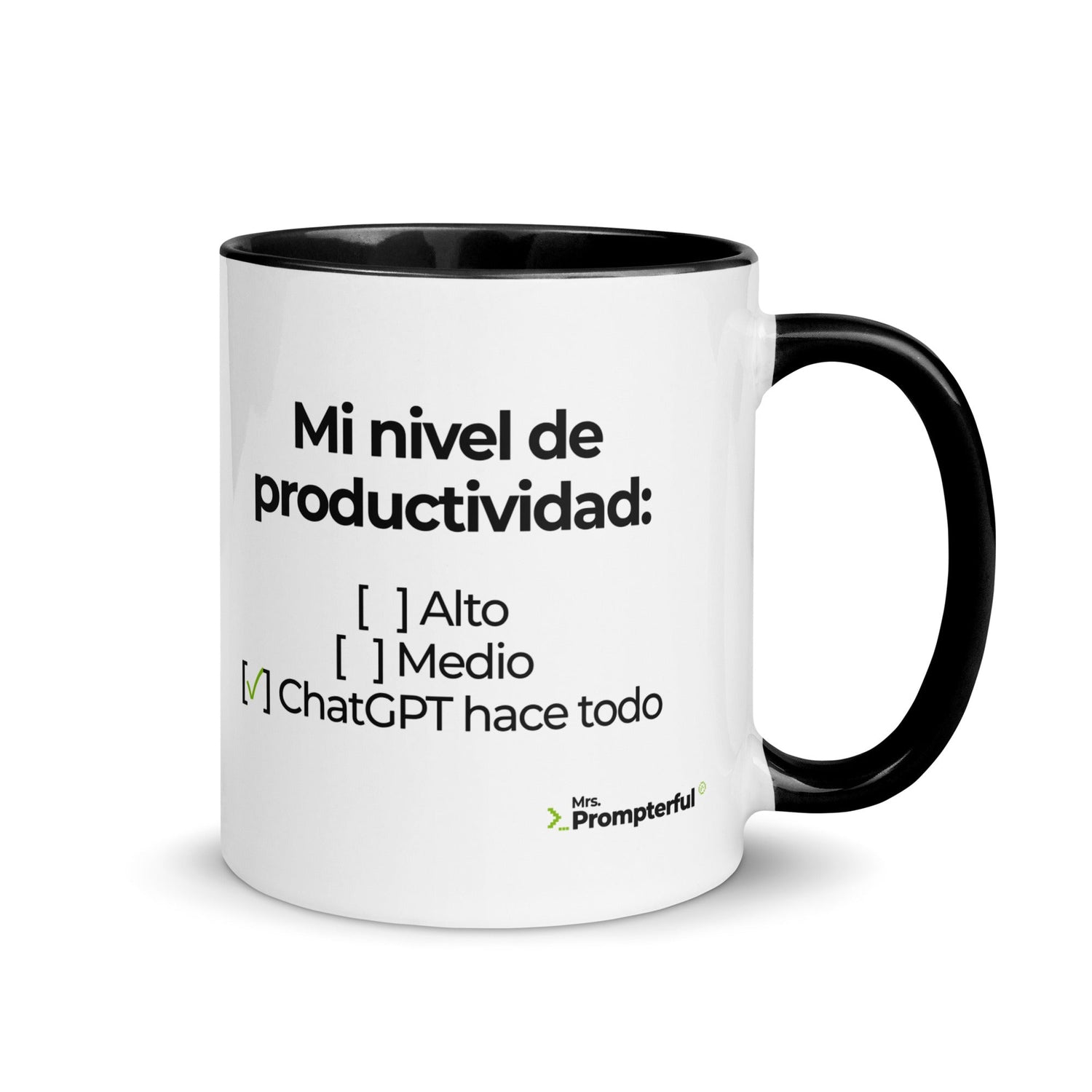 ☕ Tazas IA – Mrs. Prompterful®
